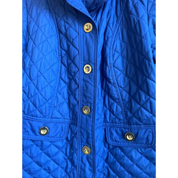 Charter Club Blue and Gold Button Jacket Size L - Picture 3 of 8